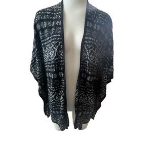 Chico’s open front cardigan size 1